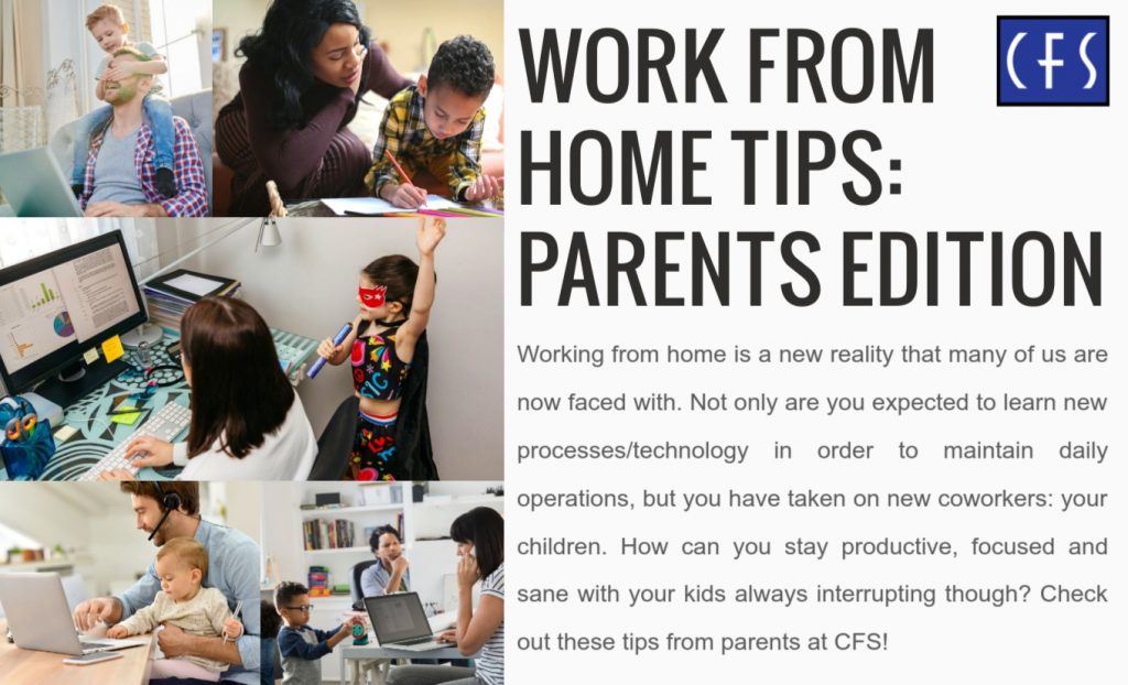 Work From Home Tips