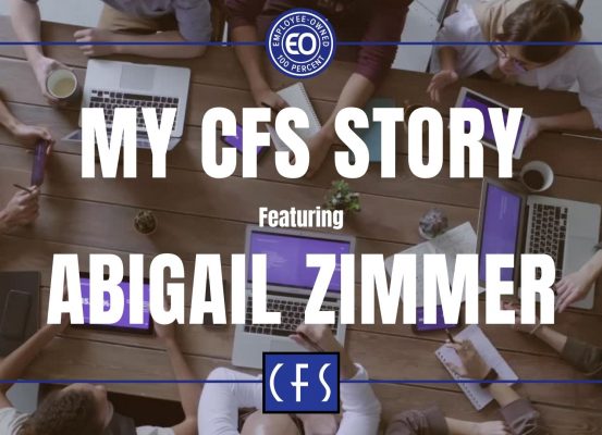 My CFS Story - Abigail Zimmer